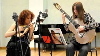 Bartok Romanian Folk Dance Duet «COMPRENDO» [upl. by Edette848]