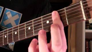 How To Play the Bsus2 Chord On Guitar Suspended Chord [upl. by Ginger]