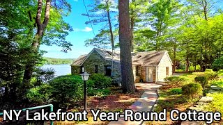 New York Lakefront Homes For Sale  New York Waterfront Cottages For Sale  2bd 3ba NY Real Estate [upl. by Akirehs]