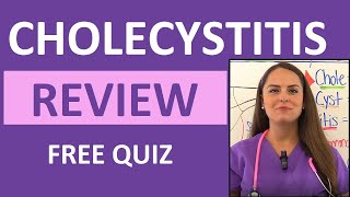 Cholecystitis Nursing NCLEX Pathophysiology Symptoms TTube amp Cholecystostomy [upl. by Eiznekcam]