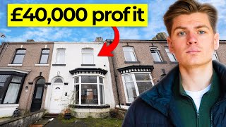 Flipping This House To Make £40000 Profit UK Property Investing [upl. by Kosak]