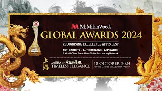 McMillan Woods Global Awards 2024 Official Video [upl. by Loy]