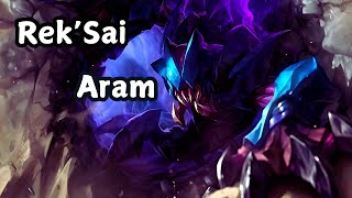 Reksai ARAM Gameplay  League of Legends  No commentary [upl. by Ocir559]