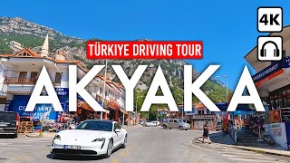 AKYAKA Turkey 🇹🇷 4K Driving Tour Through Muğlas Beach Paradise [upl. by Michaud921]