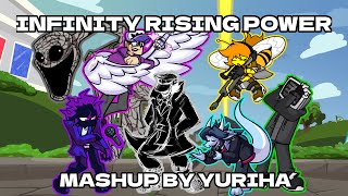 FNF Mashup Infinity Rising Power Uproar x System Crash x Beeware amp More  Mashup by YURIHA [upl. by Aoniak]