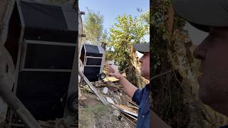 So much debris in asheville after hurricanehelene flooding ￼ [upl. by Lupiv]