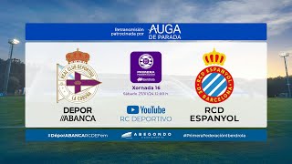 DÉPOR ABANCA  RCD ESPANYOL FEMENÍ  Temporada 2324  Patrocinio de Auga de Parada [upl. by Rafferty]