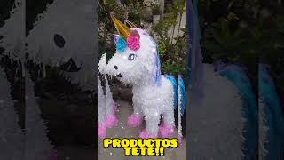 COMO HACER PIÑATAS DE UNICORNIO pinata hechoamano ❤️👇 [upl. by Oironoh998]