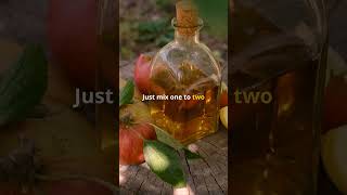 Apple Cider Vinegar Your secret health weapon 50andfine applecidervinegarbenefits applecider [upl. by Sholom]