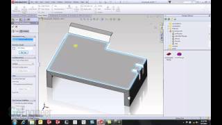 SolidWorks 2012 Sheet Metal Forming Tools [upl. by Cherye]