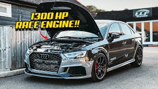 MEET HARVEYS 1300 HORSEPOWER AUDI RS3 [upl. by Ecirb]