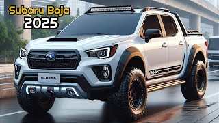 2025 Subaru Baja officially revealed  FIRST LOOK Legendary Pickup Truck [upl. by Shannon]