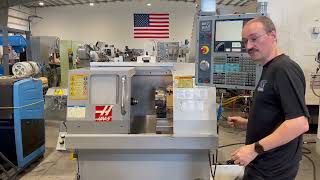 HAAS GT10 CNC Lathe Turning Center 2007’ USA GMT3882 [upl. by Larkin]