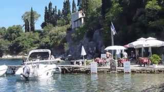 Agni Bay Beach  Corfu island Greece  A beautiful spot to relax [upl. by Hooper]