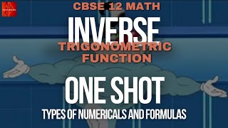 INVERSE TRIGONOMETRIC FUNCTIONS  ONE SHOT [upl. by Meador]