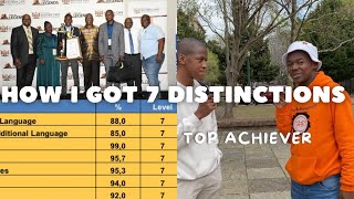 HOW I GOT 7 DISTINCTIONS in Matric Study Tips [upl. by Maryly]