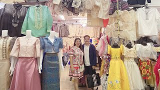 Filipiniana 20232024 Update Divisoria Vlog [upl. by Ennovad]