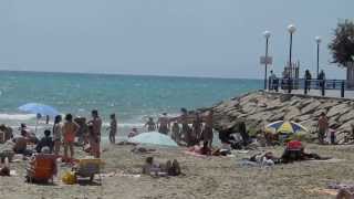 Playa del Postiguet Alicante [upl. by Rieth]