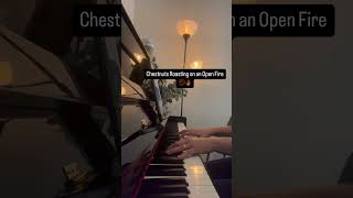 Chestnuts Roasting on an Open Fire piano christmasmusic [upl. by Enomed]