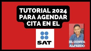 Cómo agendar una cita en el sat 2024  Tutorial paso a paso [upl. by Clarise]