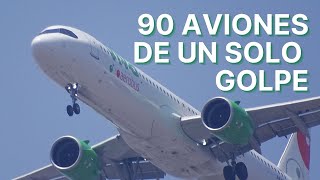 Increíble¡ Aerolínea mexicana compra 90 aviones Airbus A321Neo [upl. by Garlaand109]