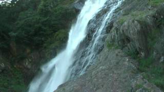 Partschinser Wasserfall in Südtirol  Waterfall in South Tyrol [upl. by Kali]