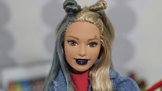 Barbie Danla Bilic Dönüşümü  Barbie Saç Tasarım Makyaj ve Giydirme  Bidünya Oyuncak [upl. by Noruq]