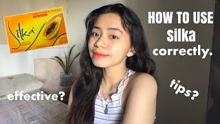 HOW TO USE SILKA PAPAYA SOAP CORRECTLY  TIPS  MAKE IT EFFECTIVE [upl. by Zoi]