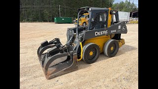 2016 John Deere 324E Wheeled Skid Loader 3802 Hours [upl. by Grete905]