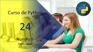 Iteraciones en arreglos multidimensionales con NumPy Python [upl. by Hasseman844]