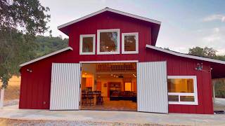 Beautiful Custom Barndominium on 400 Acres For Sale on Usona Rd in Mariposa [upl. by Langston272]