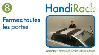 Installer les barres de toit gonflables HandiRack [upl. by Keyek]