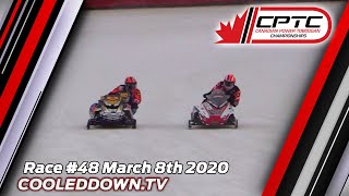 58th Annual Canadian Power Toboggan Championships Pro Champ 440 Final CPTC March 8th 2020 [upl. by Aira]