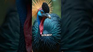 Cassowary The Worlds Most Dangerous Bird facts [upl. by Jung40]