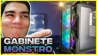 UNBOXING E REVIW GABINETE H500M DA COOLER MASTER [upl. by Trinia256]