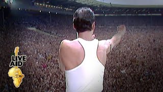 Queen  Radio Ga Ga Live Aid 1985 [upl. by Lilllie711]