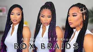 You Wont Believe How Easy It Is to Box Braid Your Own Hair Karrill DaDiva [upl. by Aniehs756]