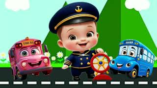 The Wheels On The Bus  Baby songs  Songs for Kids  Nursery Rhymes Songs [upl. by Celeski486]