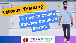 VMware Training 7 Creating and understanding VMware standard switch [upl. by Grimbly]