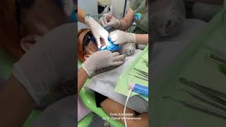 Real world clinical application of rubber dam with Medesy instruments [upl. by Ayenat420]