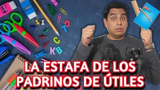 La ESTAFA de los PADRINOS de ÚTILES ESCOLARES en México [upl. by Airdnekal]