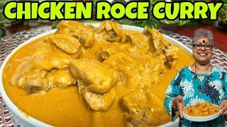 chicken Roce curry Mangalorean traditional chicken in coconut milkಚಿಕನ್ ರೋಸ್ ಕಡಿ Tastyyummy [upl. by Bethina]