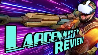 Larcenauts Review  Oculus Quest 2  PCVR First Impressions Gameplay [upl. by Gee520]