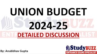 Union Budget 2024 Explained Highlights  Important Budget related questions for Interview amp exams [upl. by Cecilius972]