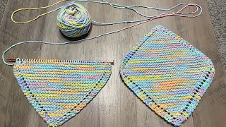 Knitting Grandmas Favorite Dishcloth [upl. by Llewsor881]