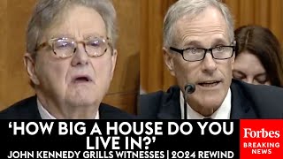 MUST WATCH John Kennedy Does Not Hold Back Interrogating Witnesses In Senate Hearing  2024 Rewind [upl. by Whitver373]