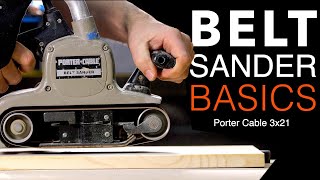 Portable Belt sanders  Beginner Tools [upl. by Cartan546]