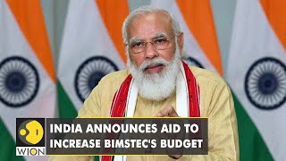 Indian PM Narendra Modi calls for regional unity grants 1 million to BIMSTEC  World News [upl. by Nicolea]