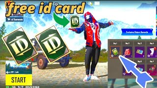 bgmipubg me free id card kaise lebgmi me rename card kaise lehow to get free rename card in bgmi [upl. by Cired148]