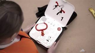 How to use the Lifepak CR2 Essential defibrillator [upl. by Cleaves]